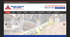 Desktop Screenshot of disasterkleen.com
